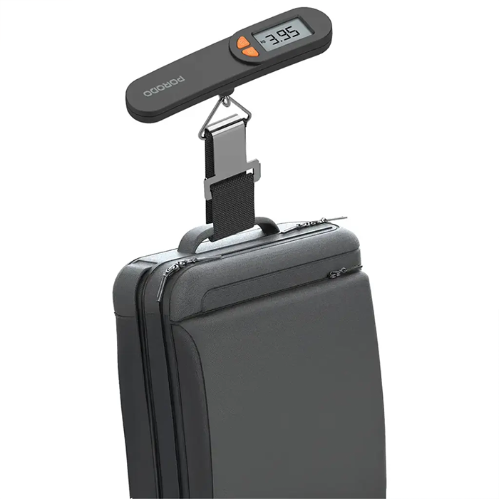 Digital luggage scale weighing suitcase handle with LCD weight reading in Qatar