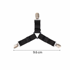 Bed sheet holder straps secure bed sheets to mattress, adjustable bed sheets holder keeping corners tight Qatar