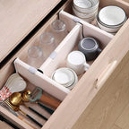 Adjustable Drawer Dividers Organizers Separators Retractable Partition Kitchen Drawer Durable