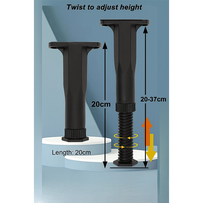 Bed supporter with sturdy furniture legs designed to stabilize and support bed frames securely Qatar