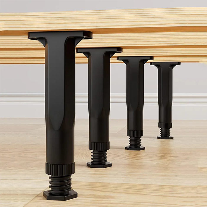 Adjustable Furniture Support Legs Retractable Heavy Duty Bed Center Frame