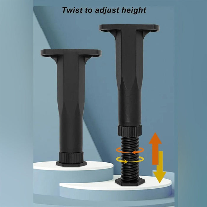 Adjustable Furniture Support Legs Retractable Heavy Duty Bed Center Frame Adjustable height