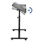 Adjustable Overbed Laptop Stand Table - Tiltable and Rotating Computer Desk rotatable