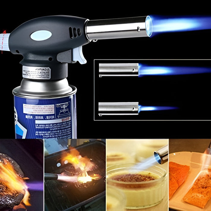 Durable flame gun designed for precise welding and easy BBQ lighting at Homesouq Qatar