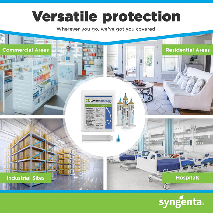 Made in USA Advion Cockroach Gel Pest Killer Insect Killer