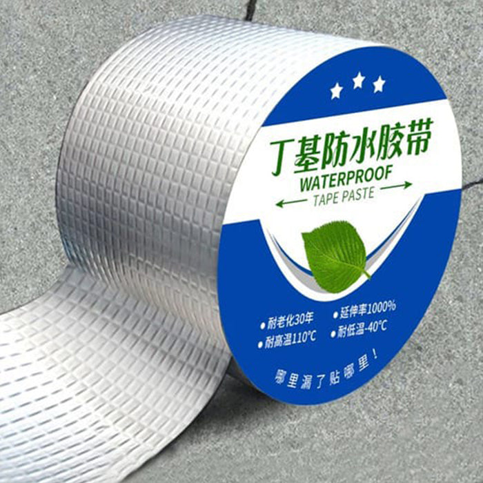 Anti-Leakage Butyl Adhesive, Multi-use Aluminium Foil Waterproof Tape high temperature resistance
