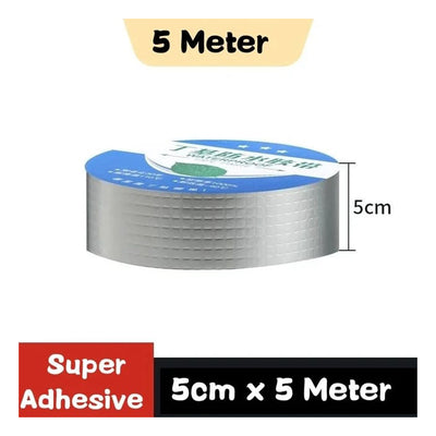 Anti-Leakage Butyl Adhesive, Multi-use Aluminium Foil Waterproof Tape small5 meter