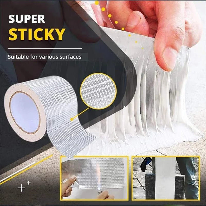 Anti-Leakage Butyl Adhesive, Multi-use Aluminium Foil Waterproof Tape super and strong sticky