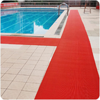 Anti-Skid Rubber Mat - Indoor Outdoor Carpet Rug for Safety, Comfort, and Slip-Resistance in Showers Perfect for swimming pool