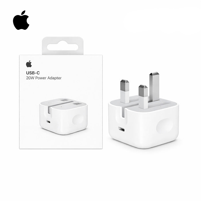 Apple iPhone USB-C 20W Power Adapter white fast charging wall plug in Qatar