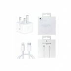 Combo Apple 20W USB-C power adapter with 2 meter charging cable for fast charging in Qatar