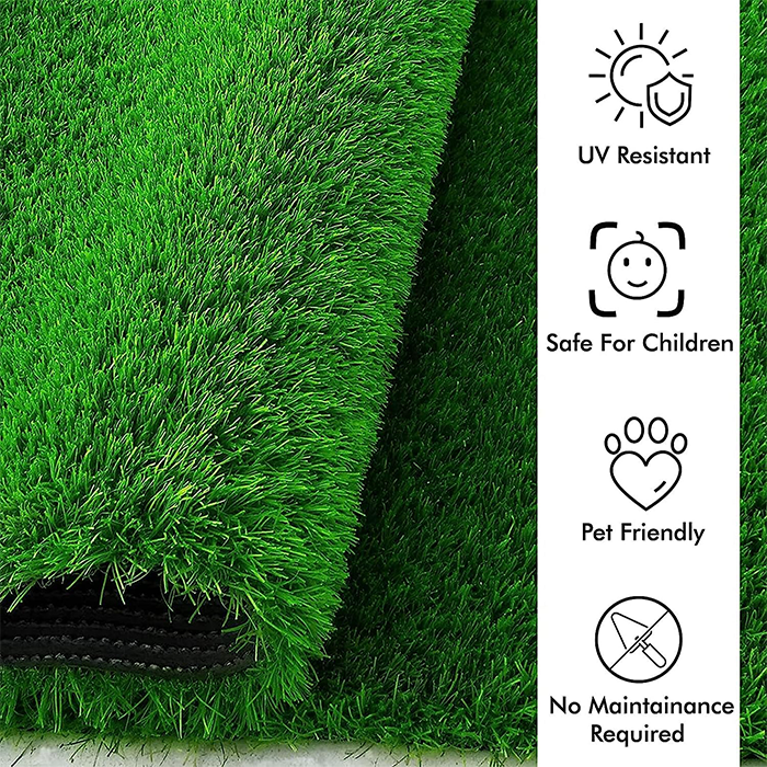Artificial Spring Grass Lawn Carpet - for Balcony and Garden Landscaping pet friendly