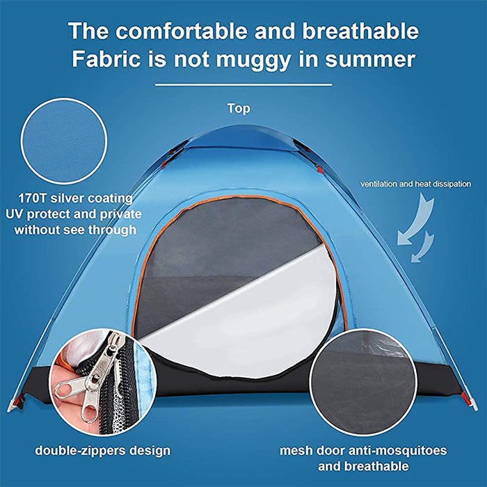 Automatic Pop-Up Outdoor Family Camping Tent Easy Open Camp Tents comfortable and breathable