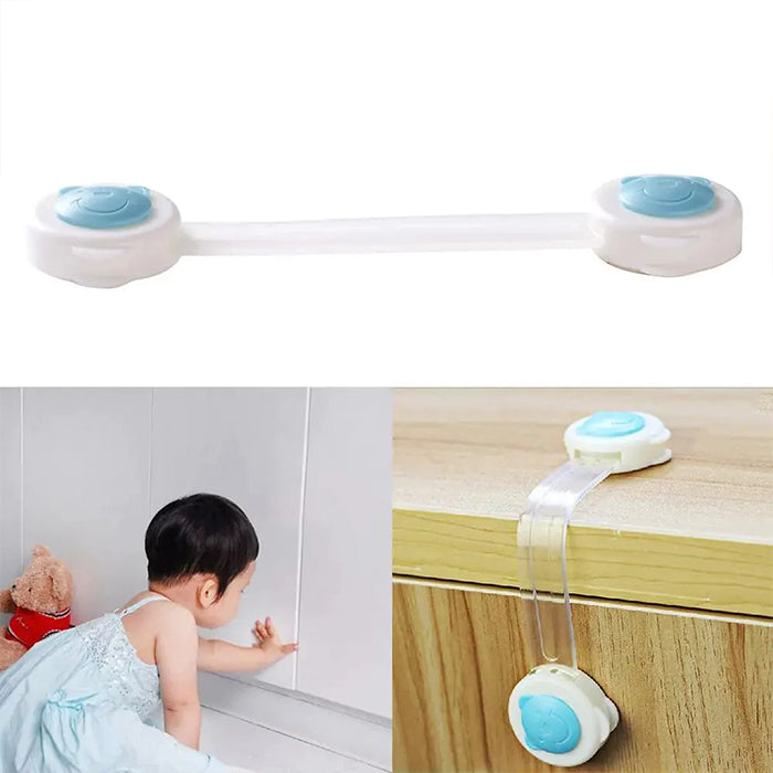 Pack of 2 Pcs Kids Cabinet Lock Child Safety Proof Security Protector Drawer Cabinets baby safe