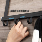 Back Door Hanger with Adjustable Hooks/No Drill adjustable hooks