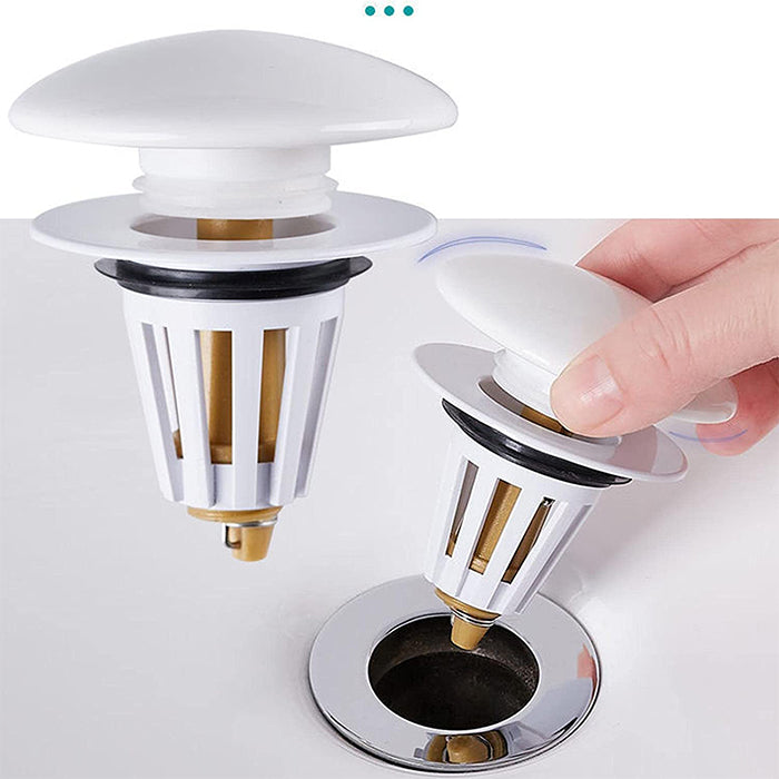 Bathroom Sink Stopper Drain Filter Hair Catcher Shower Sink