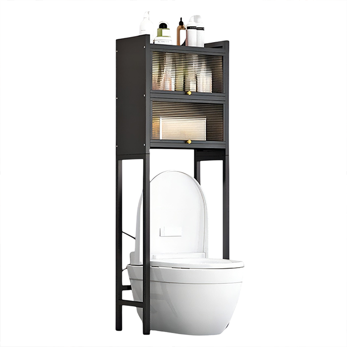 Bathroom Organizer Shelves Space Saver Over Toilet, Toilet Rack Shelf 