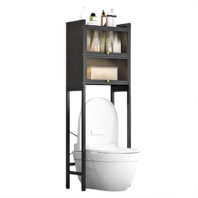Bathroom Organizer Shelves Space Saver Over Toilet, Toilet Rack Shelf 