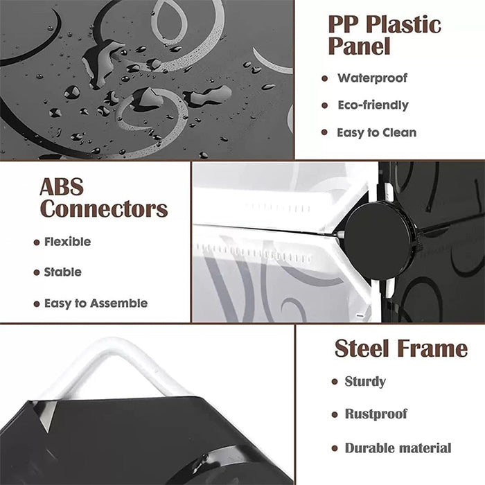 Durable shoe closet made with waterproof PP panels and sturdy steel frame Qatar