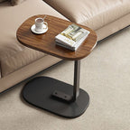 C Shaped Side Table, Modern C Shaped End Table for Small Spaces Space saver