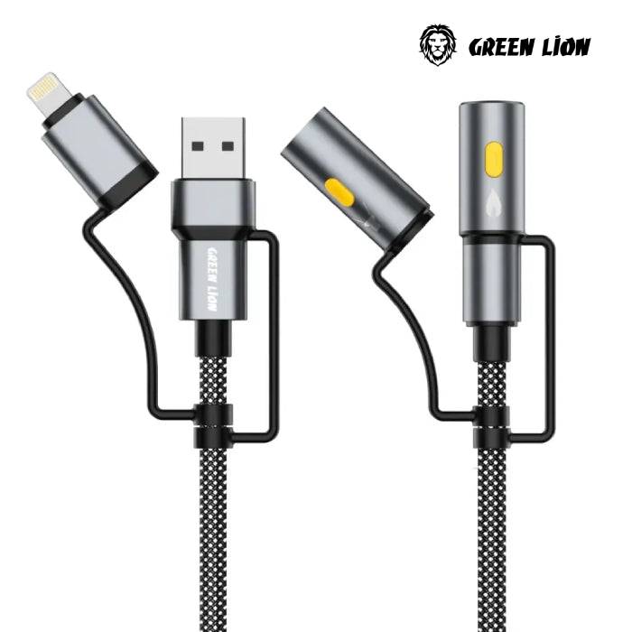 Cable Charging with bright LED light charging cable for fast connection, available at Homesouq Qatar