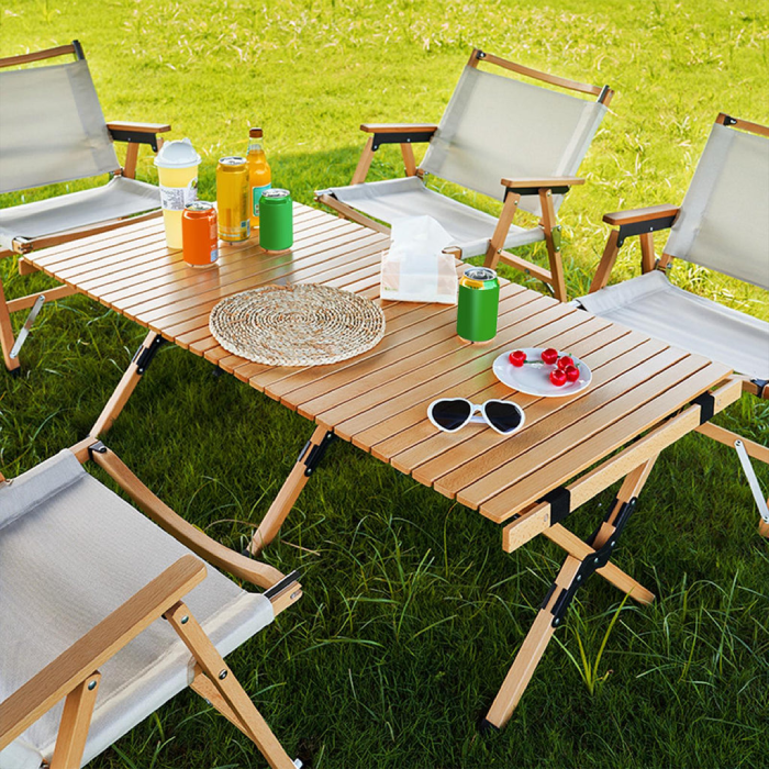 Camping Table with Bag, Lightweight Camp Table That Fold Up Durable