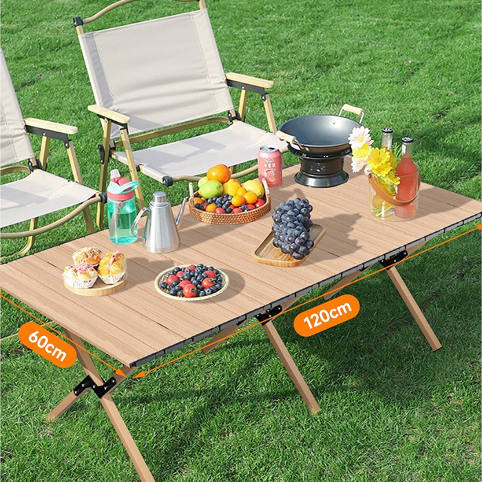 Camping Table with Bag, Lightweight Camp Table That Fold Up