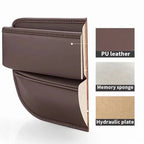 Car Seat Gap Storage Box Organizer - PU Leather Car Organizer for Phone, Cards, Keys sponge
