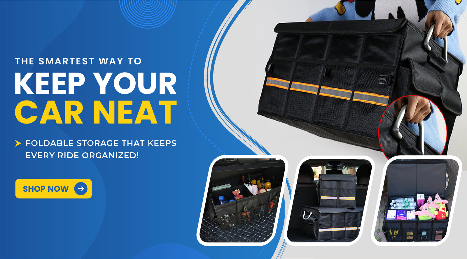 Car Trunk Storage Organizer Box With Lid _ Homesouq – Homesouq Online Shopping Mobile Silder