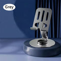 Cell Phone Stand, 360° Adjustable Phone Stand for Desk, Foldable Phone Holder Fully Carried Easily Desktop Phone Stand Grey