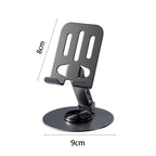Cell Phone Stand, 360° Adjustable Phone Stand for Desk, Foldable Phone Holder non slip and not shaking dimensions