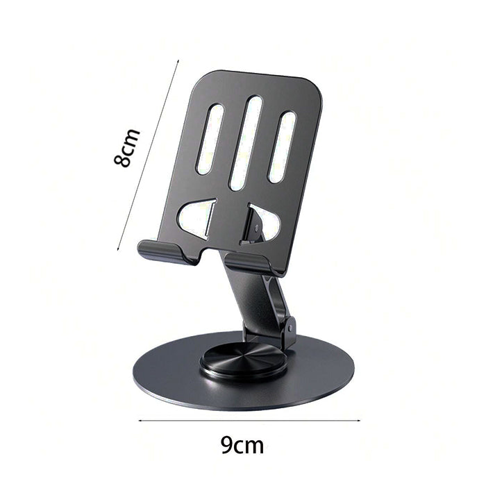 Cell Phone Stand, 360° Adjustable Phone Stand for Desk, Foldable Phone Holder non slip and not shaking dimensions