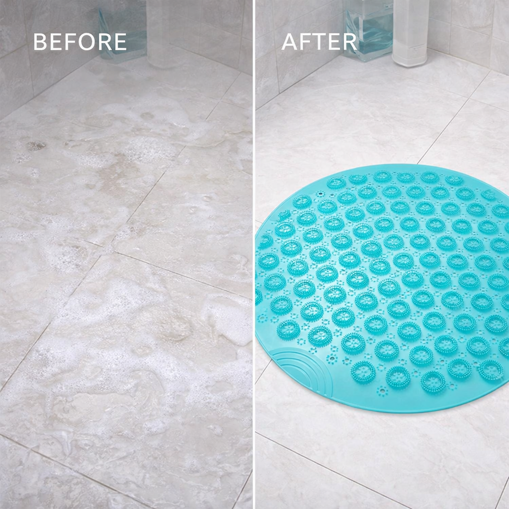 Non - Slip Round Shower Mat