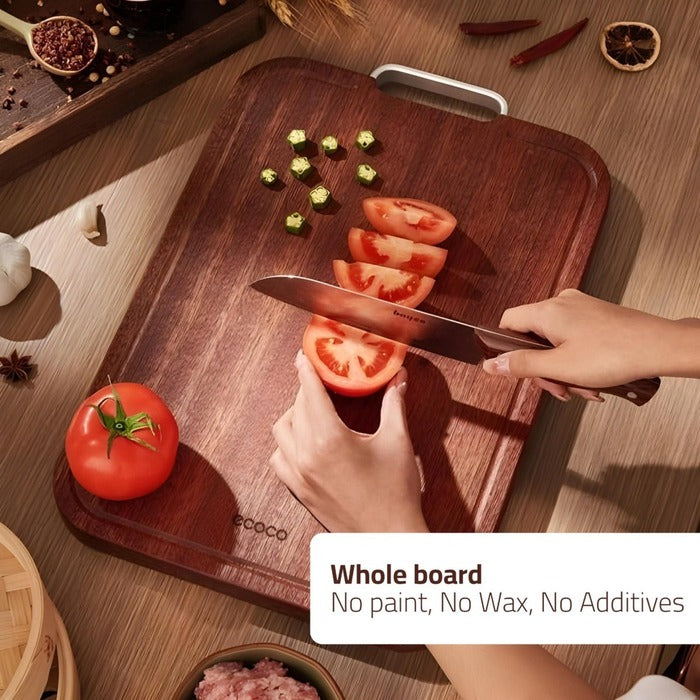 Chopping Boards, Ebony Wooden Cutting Board, Kitchen Household, Eco Friendly Chopping Board Double-Sided Design