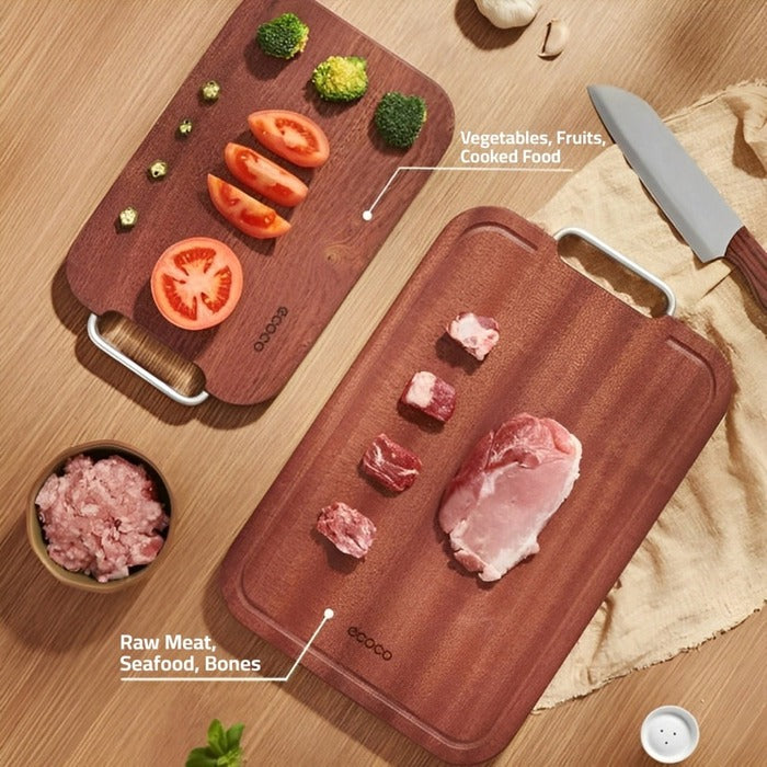 Chopping Boards, Ebony Wooden Cutting Board, Kitchen Household, Eco Friendly Chopping Board Solid African Ebony Wood