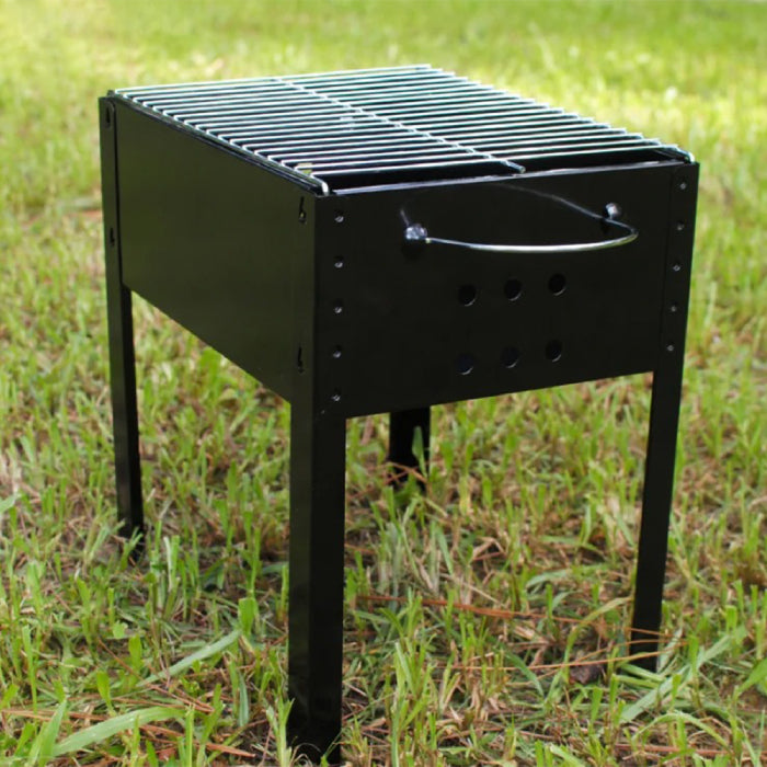 Compact grill design, efficient charcoal barbecue grill for outdoor cooking from Homesouq Qatar
