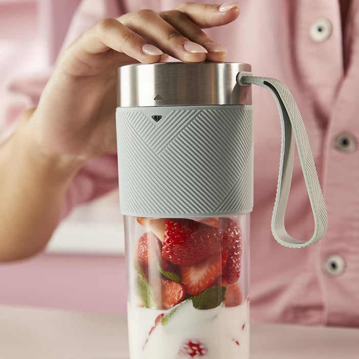 Sleek electric blender, powerful portable blender for smoothies from Homesouq Qatar
