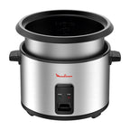 Modern rice cooker with user-friendly controls, trusted Moulinex cooker Homesouq Qatar