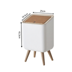 Trash bin size dimensions 41.3 cm height suitable for indoor use in Qatar