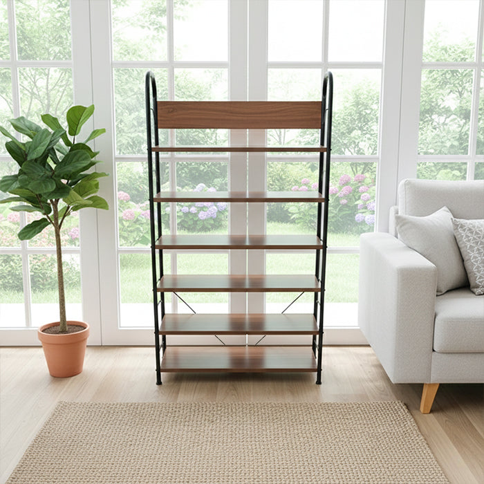 Compact kitchen shelf stand offering versatile storage with durable wood shelf rack from Homesouq Qatar shoe stand