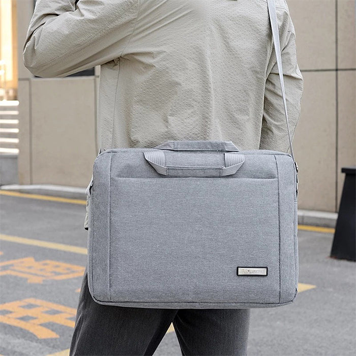 Laptop bag with compact design and handle, sleek Laptop Brief for daily work and travel from Homesouq Qatar