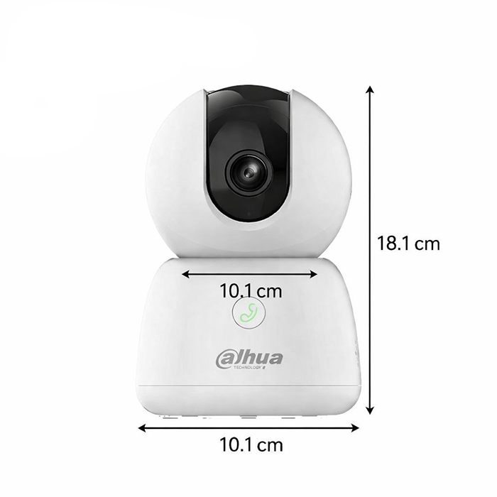 Indoor wifi camera for home security with HD lens, night vision and motion detection, compact wifi cctv design Qatar