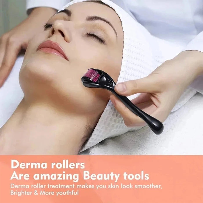 Derma Roller, Needle Roller - Anti-Ageing System with 540 Needles 0.50mm For Skin beuty