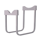 Detachable Cap Portable Stainless Steel Water Bottle Dispenser Stand For Indoor Outdoor Grey durable