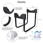 Detachable Cap Portable Stainless Steel Water Bottle Dispenser Stand For Indoor Outdoor dimensions