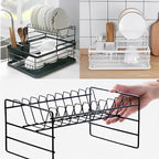 Dish Drying Rack, Countertop Dish Storage Holder, Dish Organizer For Kitchen durable