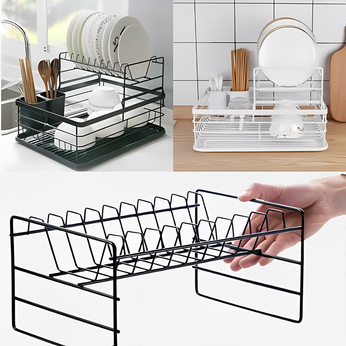 Dish Drying Rack, Countertop Dish Storage Holder, Dish Organizer For Kitchen durable