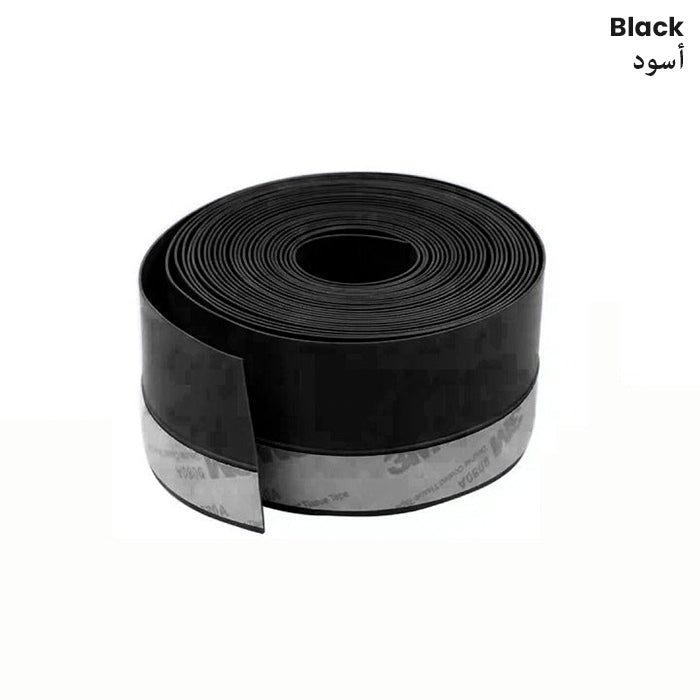 Door Sealing Tape, Insectproof, Windproof, Soundproof, Dustproof Door Window Seal Strip Black
