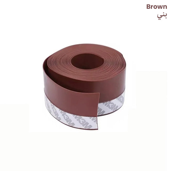 Door Sealing Tape, Insectproof, Windproof, Soundproof, Dustproof Door Window Seal Strip Brown