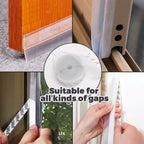 Door Sealing Tape, Insectproof, Windproof, Soundproof, Dustproof Door Window Seal Strip Suitable for all kinds of gaps
